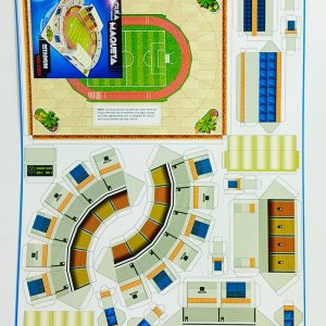 Textura para maqueta ESTADIUM para armar esc. 1:100 MQ-205M