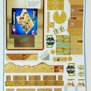 Textura para maqueta Vivienda del Altiplano para armar esc. 1:100 MQ-205L