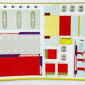 Textura para maqueta Surtidor de Combustible para armar esc. 1:150 N°3111