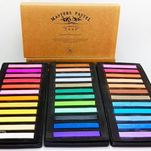 Tiza Pastel Seco 36 col MARIES caja cartón AR 2-3