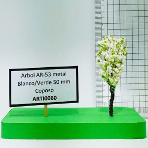 Árbol AR-53 metal, Blanco/Verde 50 mm Coposo