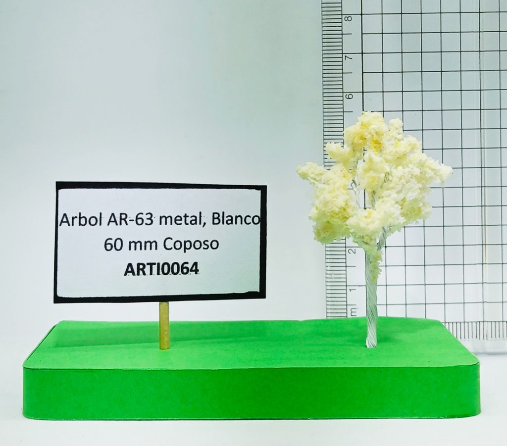 Árbol AR-63 metal, Blanco 60 mm Coposo