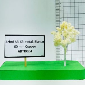 Árbol AR-63 metal, Blanco 60 mm Coposo