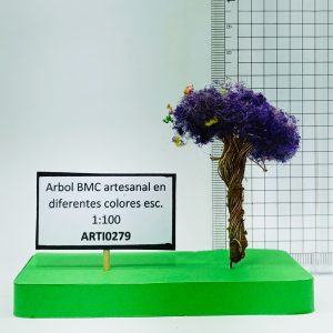 Árbol BMC artesanal en esc.1:100