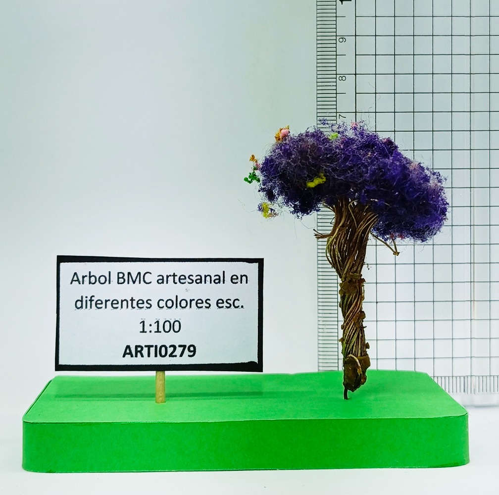 Árbol BMC artesanal en esc.1:100