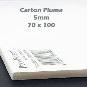Cartón Pluma Foam 5 mm 70 x 100 cm color blanco