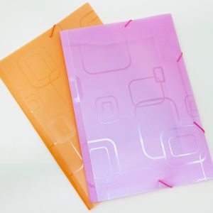 Folder con liga de plástico Oficio DELLO FINE 0240