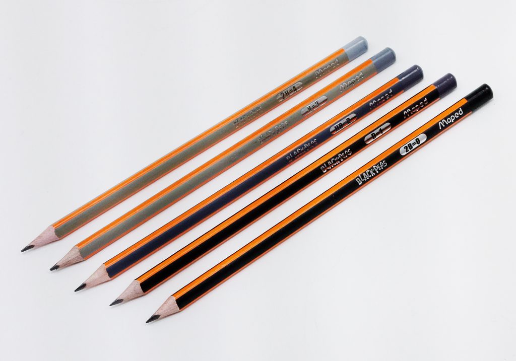 Lápiz de grafito para Dibujo Maped black peps triangular