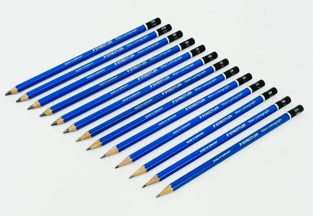 Lápiz de grafito para dibujo Staedtler Mars Lumograph