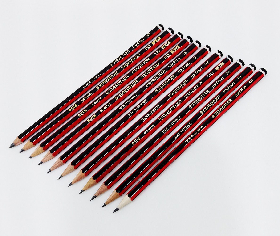 Lápiz de grafito para Dibujo Staedtler Tradición