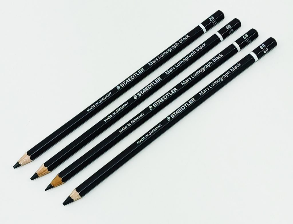 Lápiz de grafito para dibujo Staedtler Mars Lumograph black