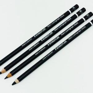 Lápiz de grafito para dibujo Staedtler Mars Lumograph black