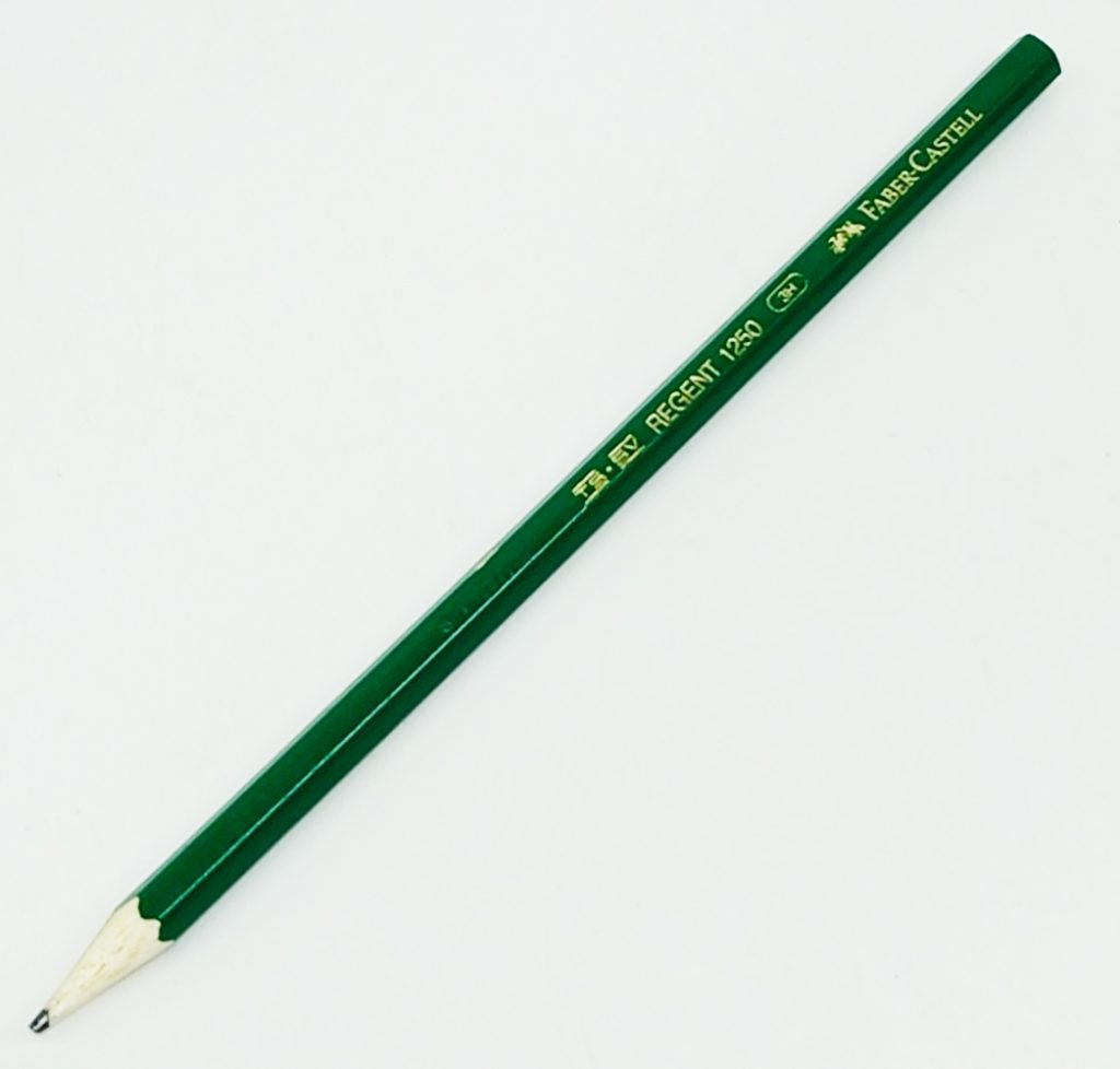 Lápiz de grafito para dibujo "3H" Faber Castell Regent brasilero