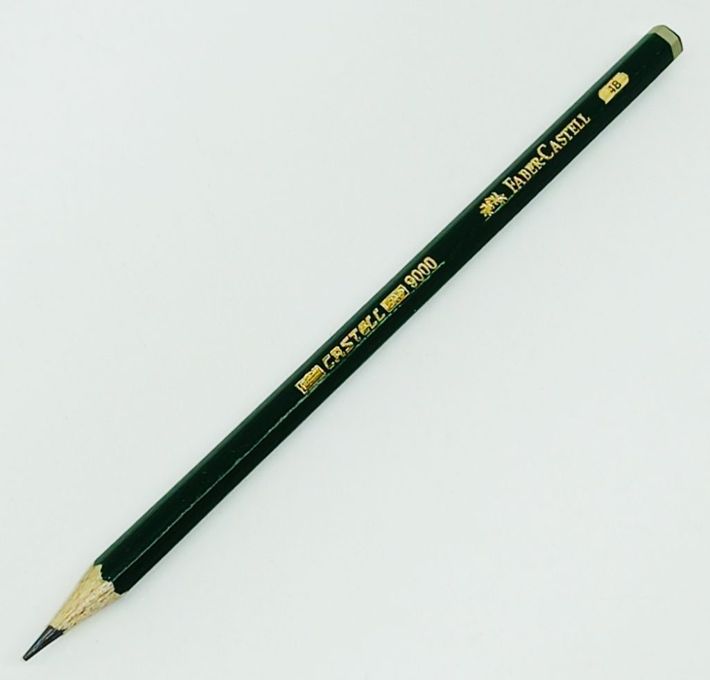 Lápiz de grafito para dibujo "4B" Faber Castell 9000 Brasil