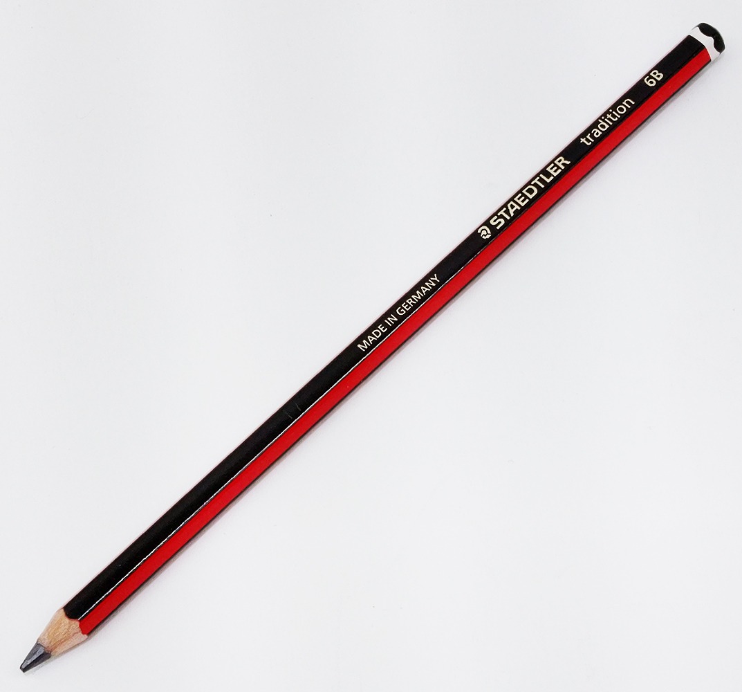 Lápiz de grafito para Dibujo "6B" Staedtler Tradition
