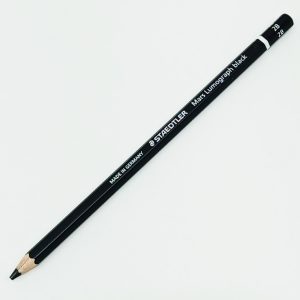 Lápiz de grafito para dibujo "2B" Staedtler Mars Lumograph black