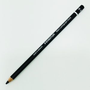 Lápiz de grafito para dibujo "4B" Staedtler Mars Lumograph black