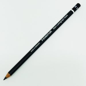 Lápiz de grafito para dibujo "6B" Staedtler Mars Lumograph black