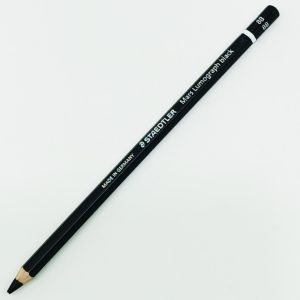 Lápiz de grafito para dibujo "8B" Staedtler Mars Lumograph black