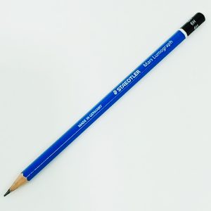 Lápiz de grafito para dibujo "6H" Staedtler Mars Lumograph
