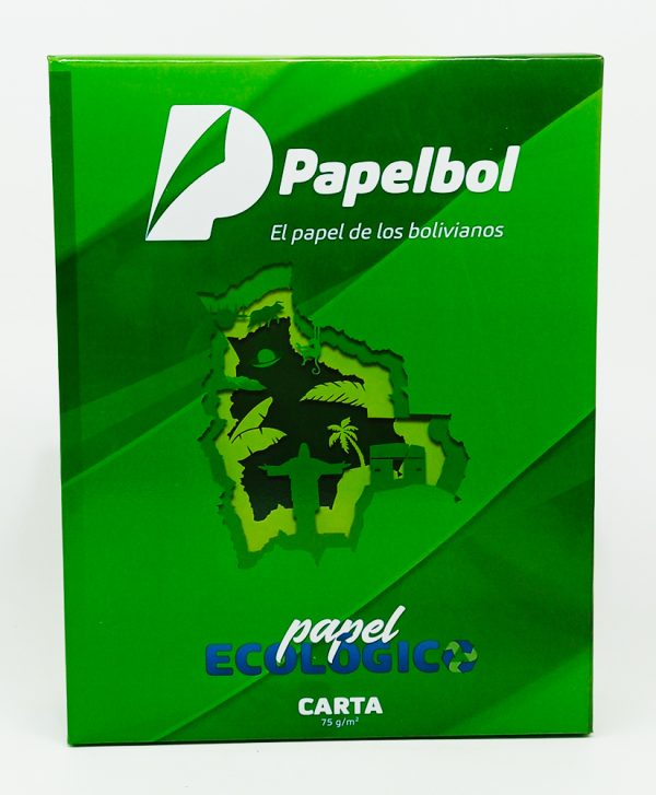 Papel RECICLADO Carta 75 gr PAPELBOL