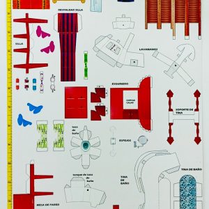 Textura para maqueta Cuarto de baño completo Nº 039