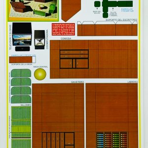 Textura para maqueta Juego de Oficina Escritorio 2