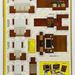 Textura para maqueta Muebles de Sala y Juego de Living Nº28