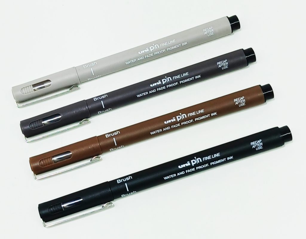 Tiralíneas Micrón UNI Pigment Punta Pincel