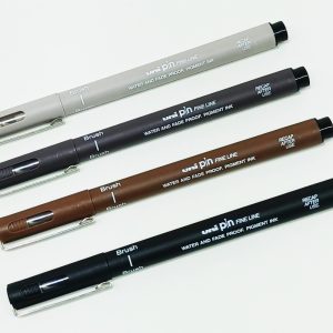 Tiralíneas Micrón UNI Pigment Punta Pincel