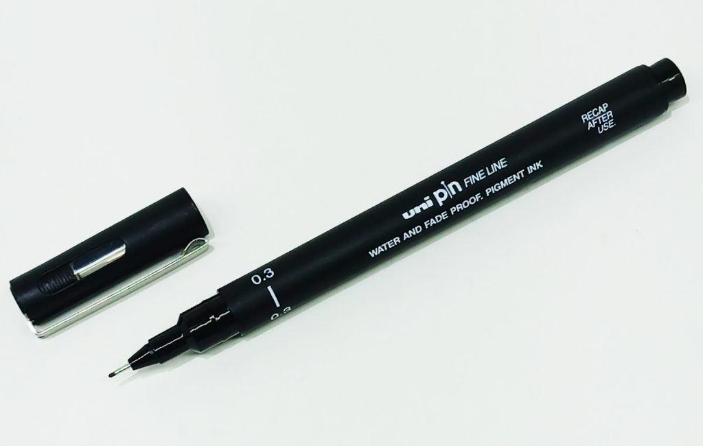 Tiralineas Micron UNI Pigment liner 0.3