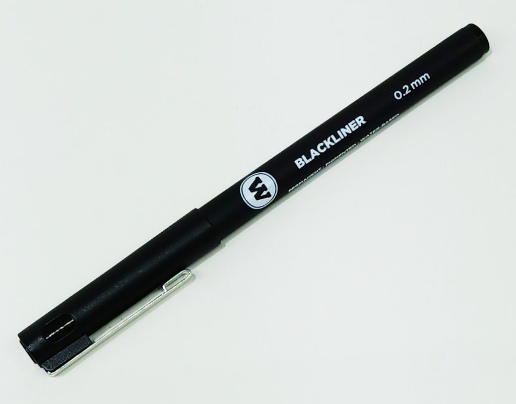 Tiralíneas MOLOTOW Black liner 0,2
