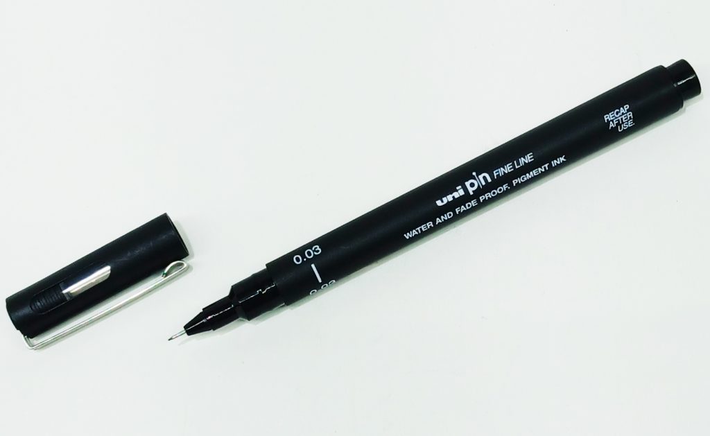Tiralíneas Micrón UNI Pigment liner 00.3