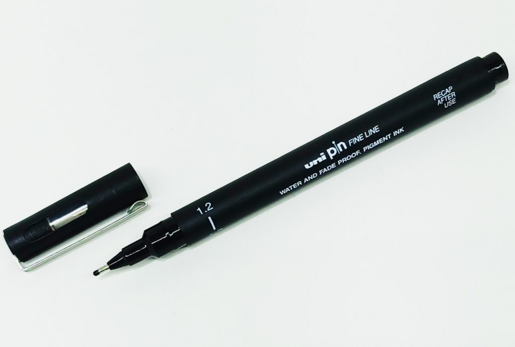 Tiralineas Micron UNI Pigment liner 1.2