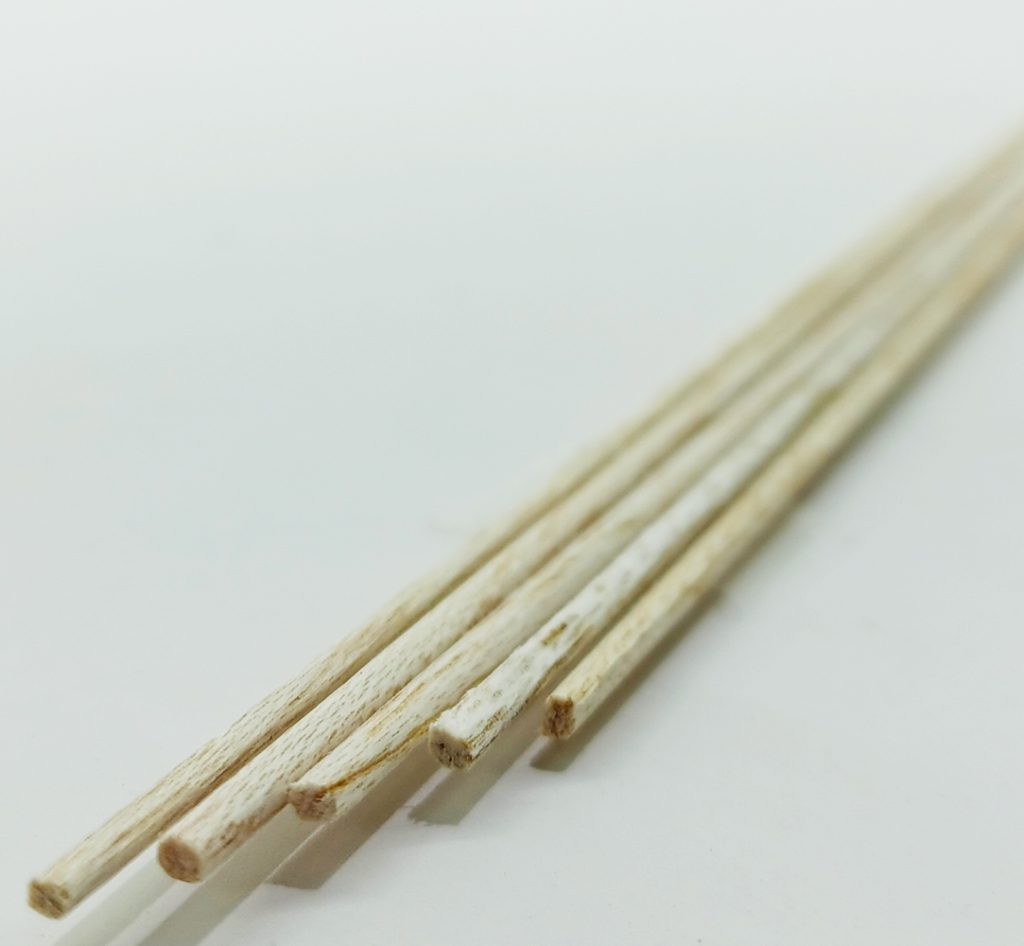 Varilla circular BALSA de 2 mm Diámetro