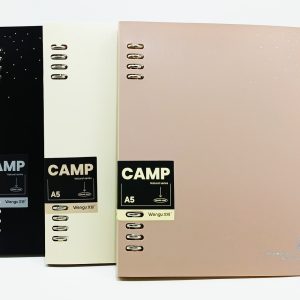 Cartapacio de 8 anillas A-5 CAMP BI0102 hojas rayadas con separador tapa plástica