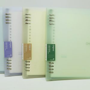 Cartapacio de 8 anillas A-5 ORIGINAL BI073 hojas rayadas con separador tapa plástica