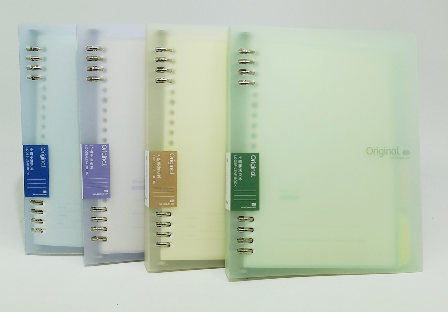 Cartapacio de 8 anillas A-5 ORIGINAL BI073 hojas rayadas con separador tapa plástica