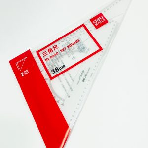 Escuadra DELI 38 cm. 45° Y 60° 6440