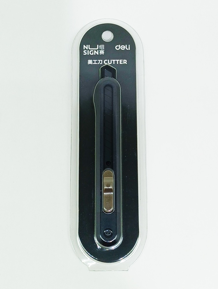 Estilete 9 mm DELI N 6 mango de plástico - Imagen 2