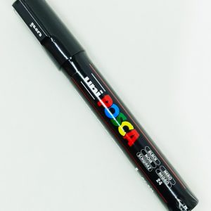 MARC0168 Marcador permanente UNI POSCA 2.5 mm Negro 24