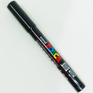 Marcador permanente UNI POSCA 1.3 mm Plata 26