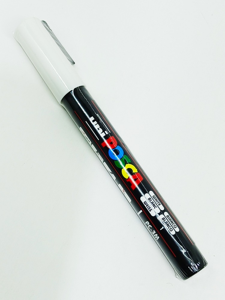 Marcador permanente UNI POSCA 1.3 mm Blanco