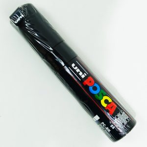 Marcador permanente UNI POSCA 8 mm Negro 24