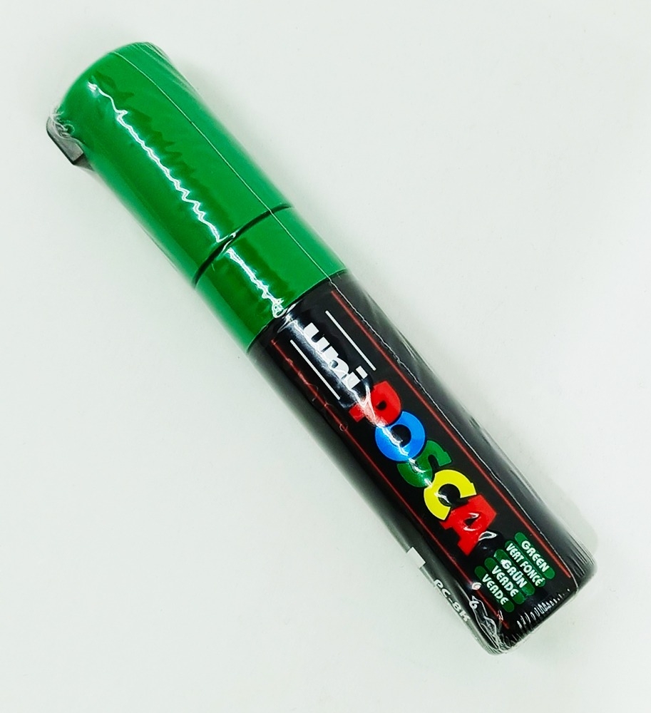 Marcador permanente UNI POSCA 8 mm Verde 6