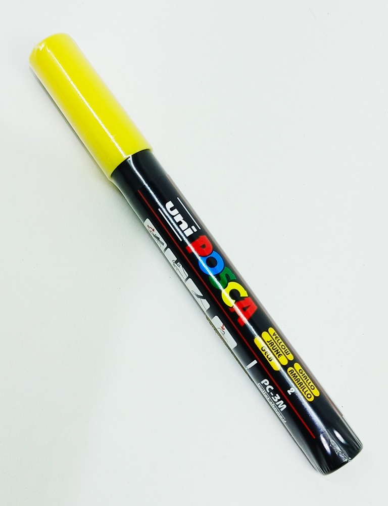 Marcador permanente UNI POSCA 1.3 mm Amarillo