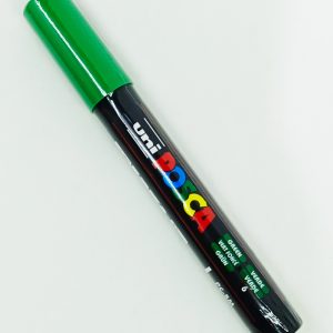 Marcador permanente UNI POSCA 2.5 mm Verde 6