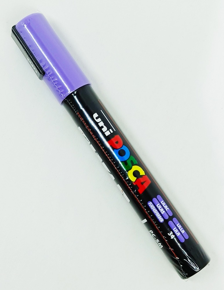 Marcador permanente UNI POSCA 2.5 mm Lila 34