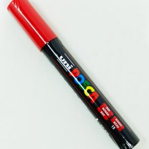 Marcador permanente UNI POSCA 2.5 mm Rojo 15