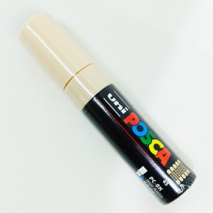 Marcador permanente UNI POSCA 8 mm Beige 45